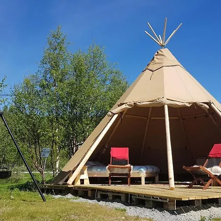 Fjallnaes Camping & Lodges Ostra Malmagen Exterior photo