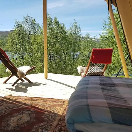 Fjallnaes Camping & Lodges Ostra Malmagen Exterior photo